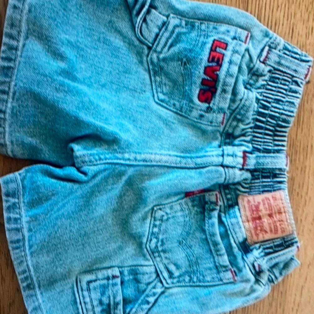 Vintage Levi’s Jeans Shorts 18Mo